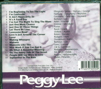 Peggy Lee - Manana Music CD