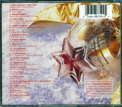 Celine Dion, Mariah Carey, John Lennon, Frank Sinatra, Etc. - Superstar Christmas Music CD