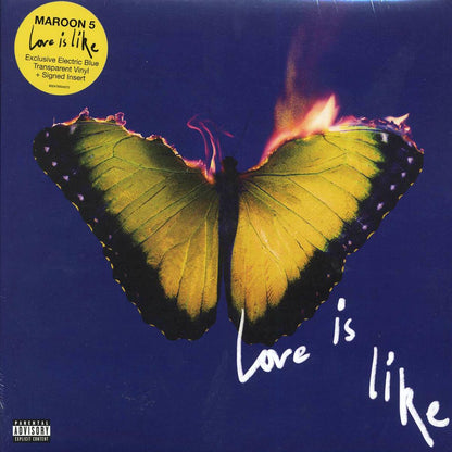Maroon 5 - Love Is Like (ltd. ed.) (electric blue transparent vinyl) Vinyl Record