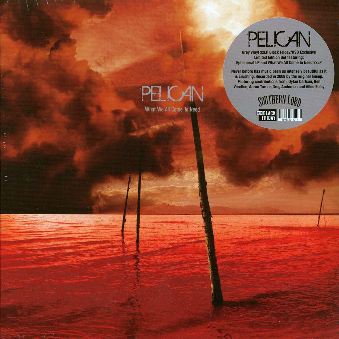 Pelican - What We All Come To Need + Ephemeral (RSD 2025) (ltd. ed.) (3xLP) (grey vinyl) Vinyl Record