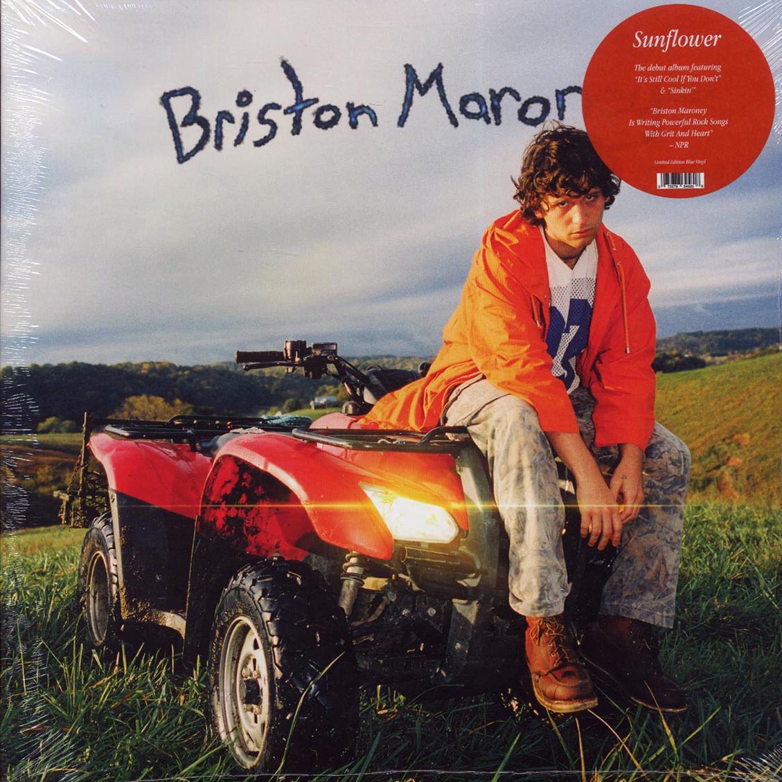 Briston Maroney - Sunflower (blue vinyl) Vinyl Record