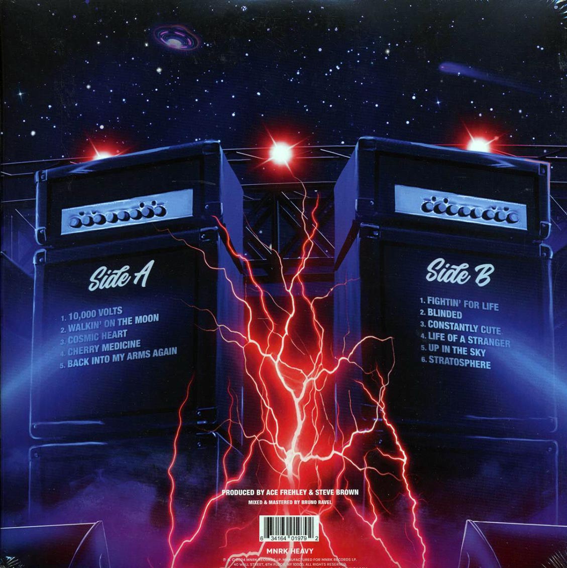 Ace Frehley - 10,000 Volts (ltd. ed.) (180g) (splatter vinyl) Vinyl Record