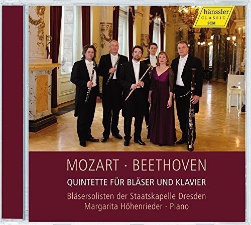 Mozart / Beethoven / Wind Soloists Of The Staatska - Quintets For Winds & Piano - Music CD