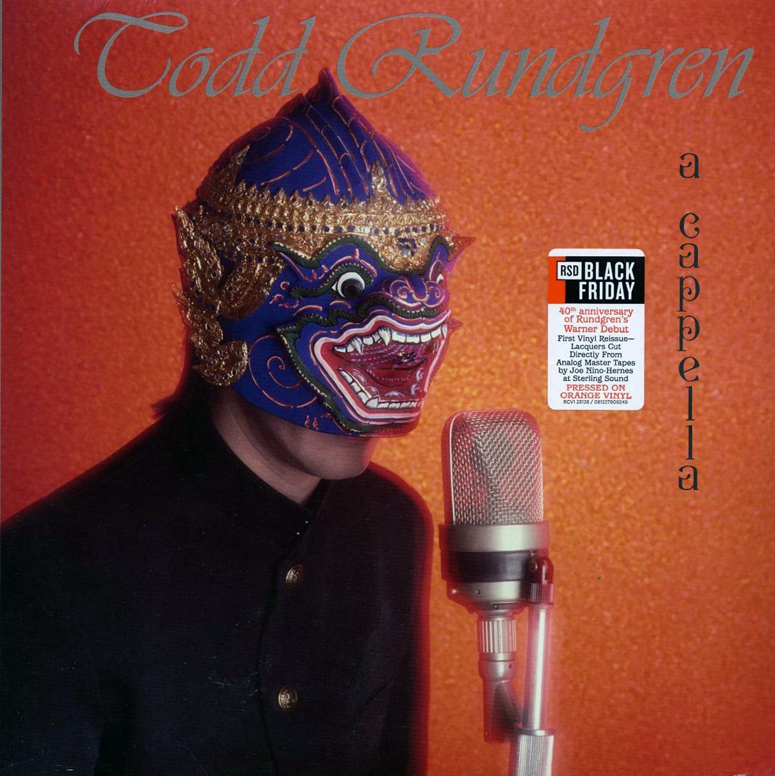 Todd Rundgren - A Cappella (40th Anniv. Ed.) (RSD 2025) (ltd. ed.) (orange vinyl) Vinyl Record