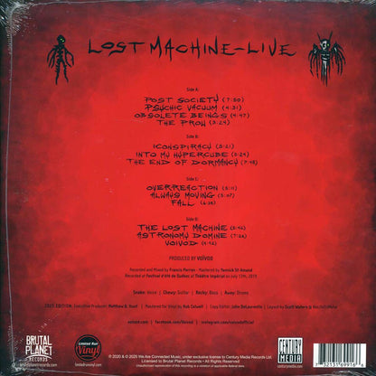 Voivod - Lost Machine - Live (RSD 2025) (ltd. ed.) (2xLP) (orange/strawberry swirl vinyl) Vinyl Record