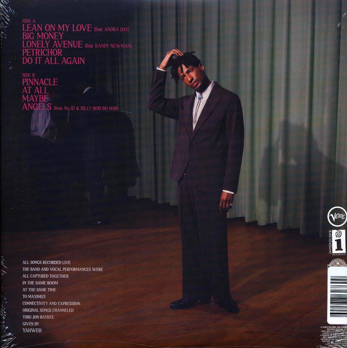 Jon Batiste - Big Money (light blue vinyl) Vinyl Record