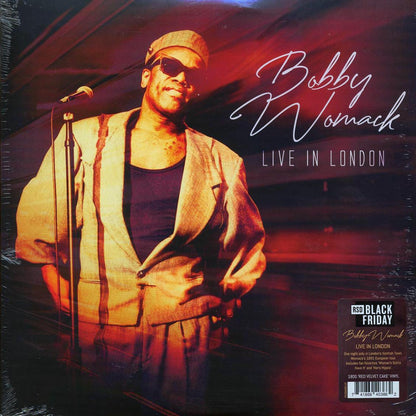 Bobby Womack - Live In London (RSD 2025) (2xLP) (180g) (red velvet cake vinyl) Vinyl Record