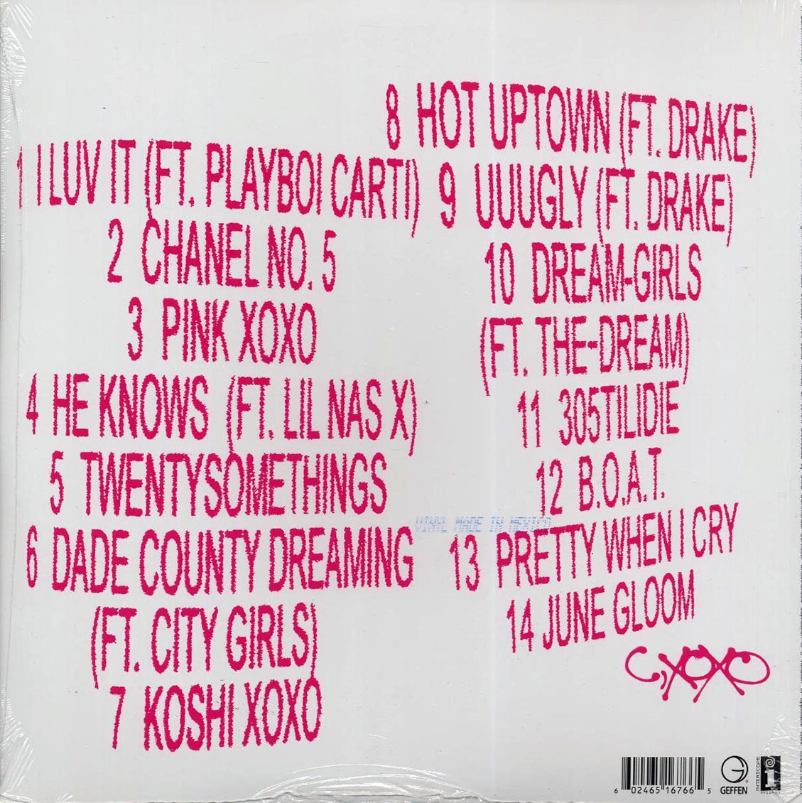 Camila Cabello - C,XOXO (sky blue) Vinyl Record