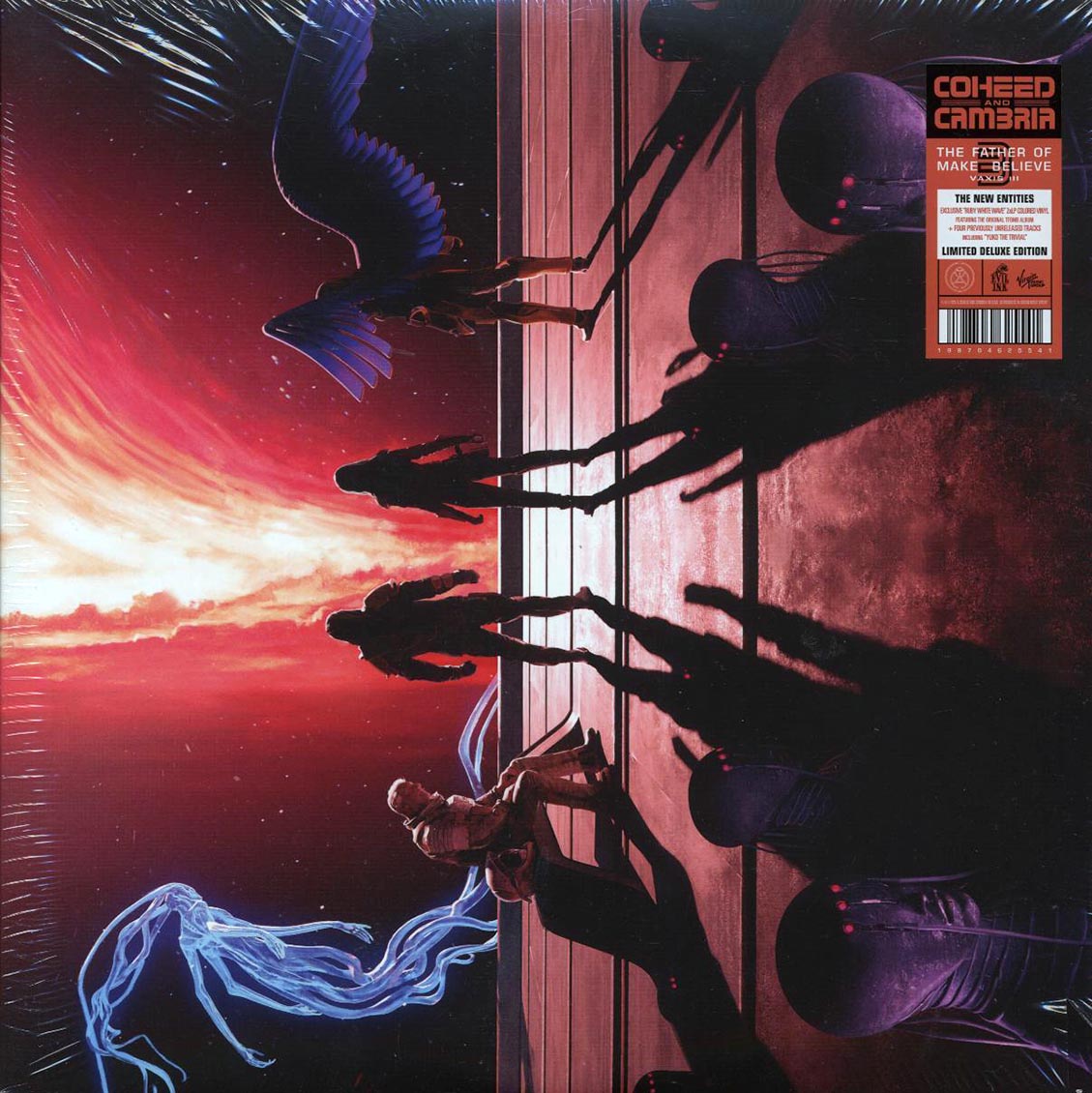 Coheed And Cambria - Vaxis III: The Father Of Make Believe: New Entities Edition (2xLP) (ruby white wave vinyl) (deluxe edition) Vinyl Record