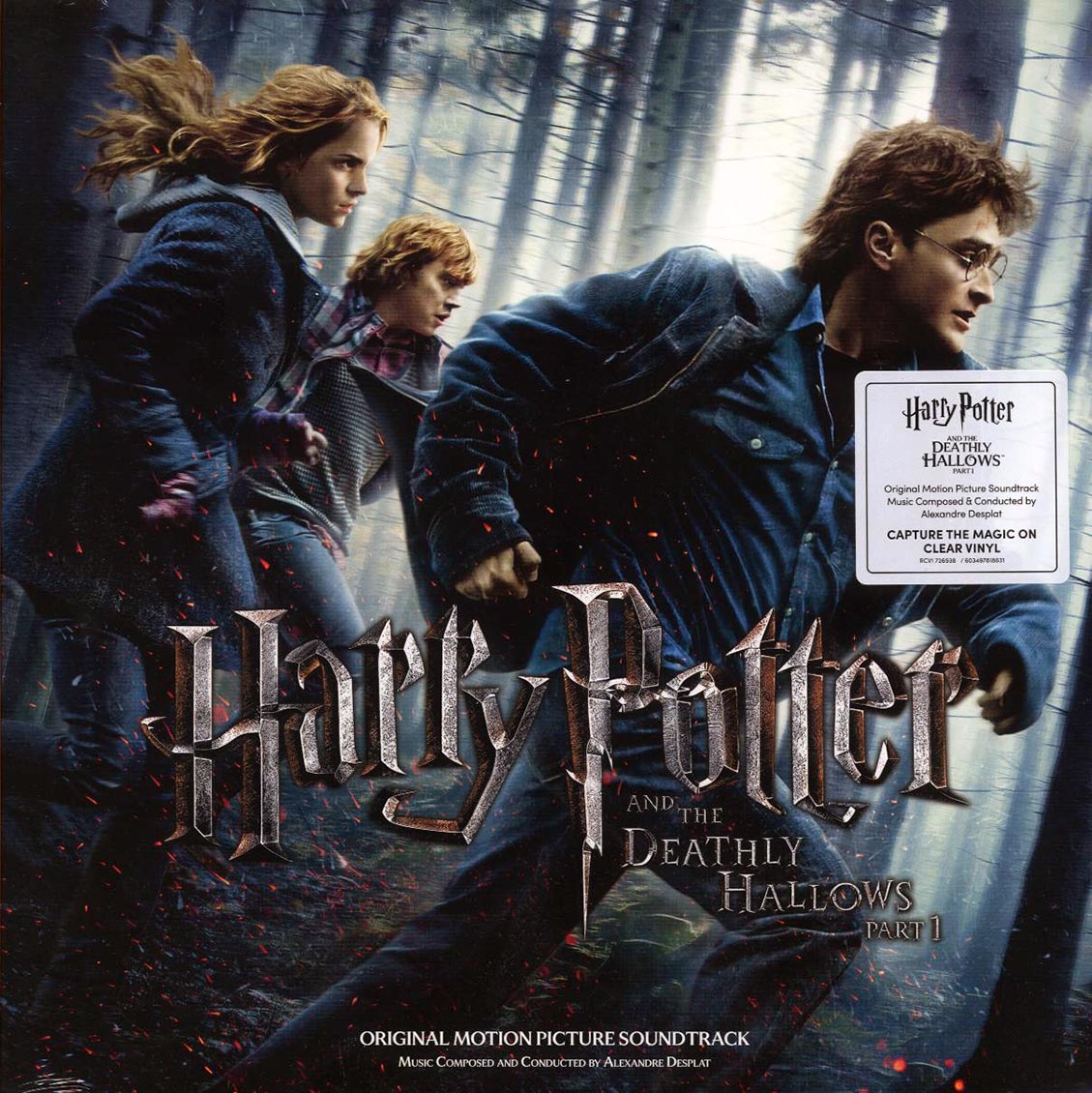 Alexandre Desplat - Harry Potter And The Deathly Hallows Part 1: Original Motion Picture Soundtrack (2xLP) (clear vinyl) Vinyl Record