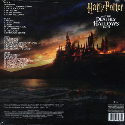 Alexandre Desplat - Harry Potter And The Deathly Hallows Part 1: Original Motion Picture Soundtrack (2xLP) (clear vinyl) Vinyl Record