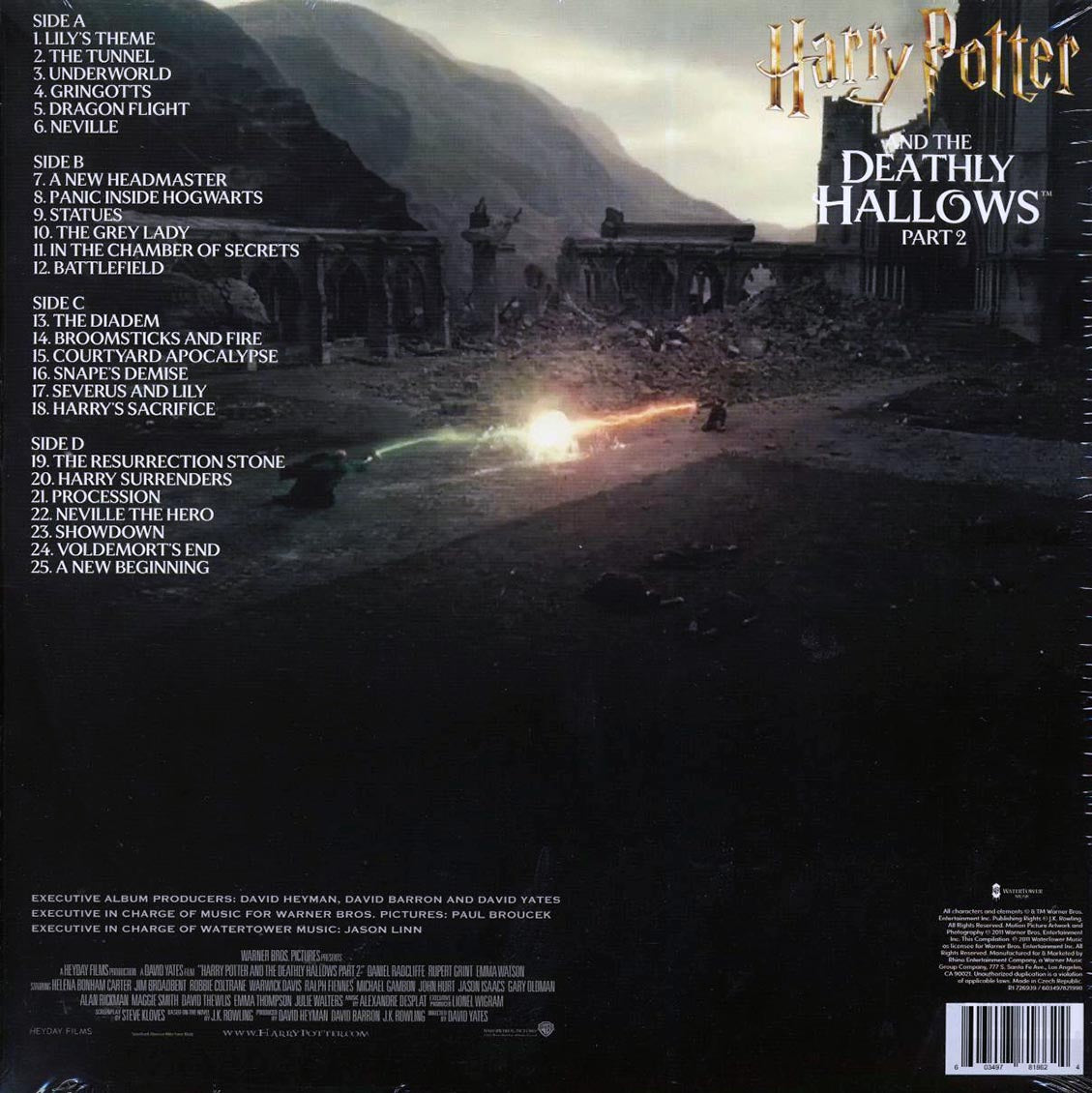Alexandre Desplat - Harry Potter And The Deathly Hallows Part 2: Original Motion Picture Soundtrack (2xLP) (clear vinyl) Vinyl Record