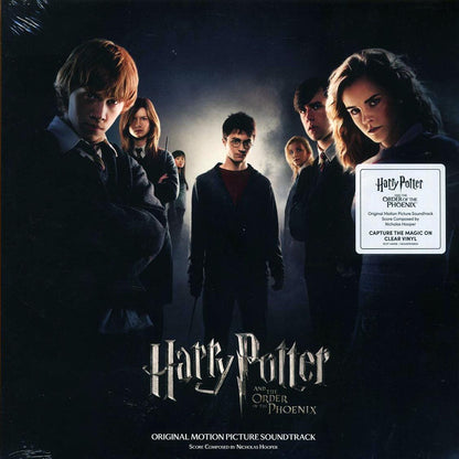 Nicholas Hooper - Harry Potter And The Order Of The Phoenix: Original Motion Picture Soundtrack (2xLP) (clear vinyl) Vinyl Record