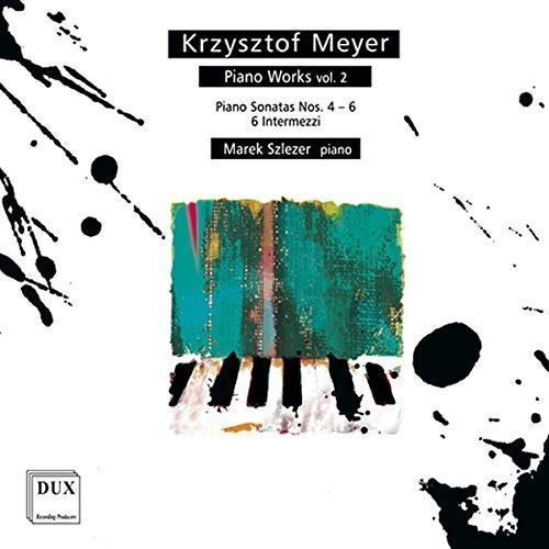 the album cover for Meyer / Marek Szlezer - Piano Works 2