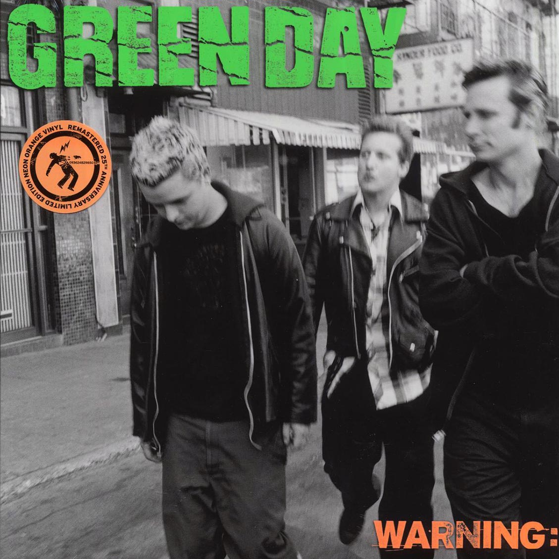 Green Day - Warning: (25th Anniv. Ed.) (ltd. ed.) (neon orange vinyl) (remastered) Vinyl Record