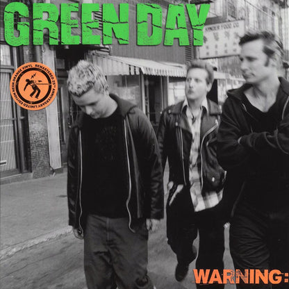 Green Day - Warning: (25th Anniv. Ed.) (ltd. ed.) (neon orange vinyl) (remastered) Vinyl Record