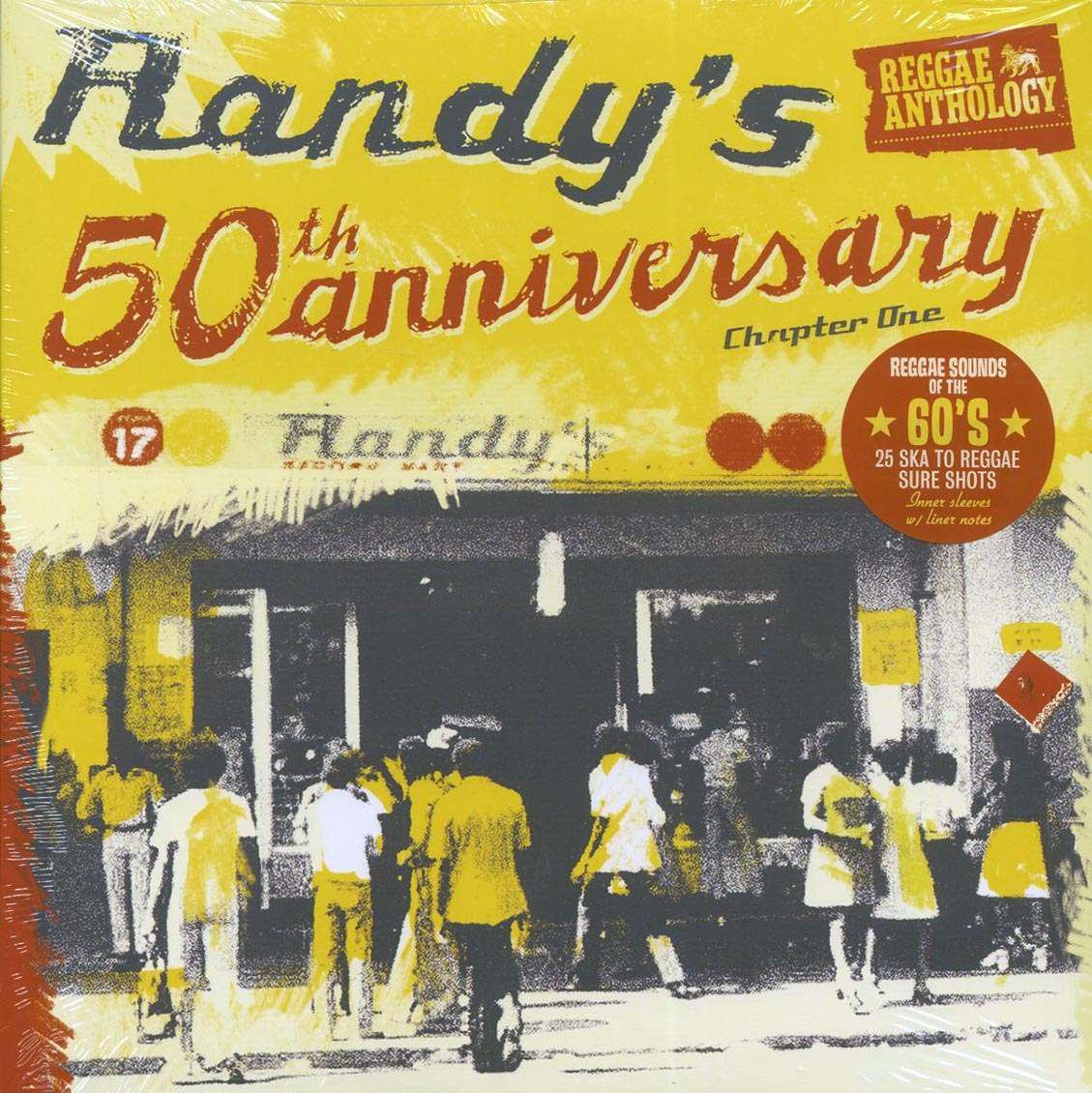 Alton Ellis, The Skatalites, Lord Creator, Peter Tosh, Etc. - Randy's 50th Anniversary Chapter 1: Reggae Anthology (2xLP) Vinyl Record