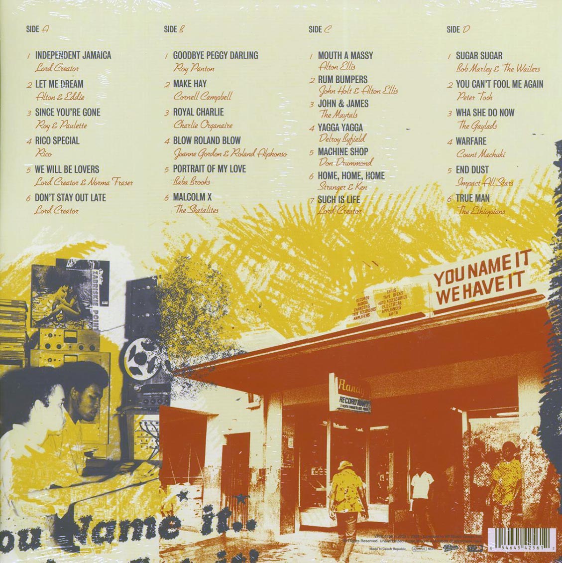 Alton Ellis, The Skatalites, Lord Creator, Peter Tosh, Etc. - Randy's 50th Anniversary Chapter 1: Reggae Anthology (2xLP) Vinyl Record