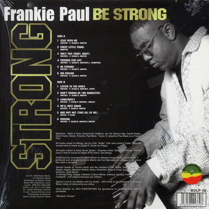 Frankie Paul - Be Strong Vinyl Record
