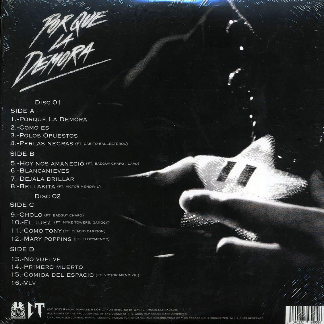 Natanael Cano - Porque La Demora (2xLP) Vinyl Record