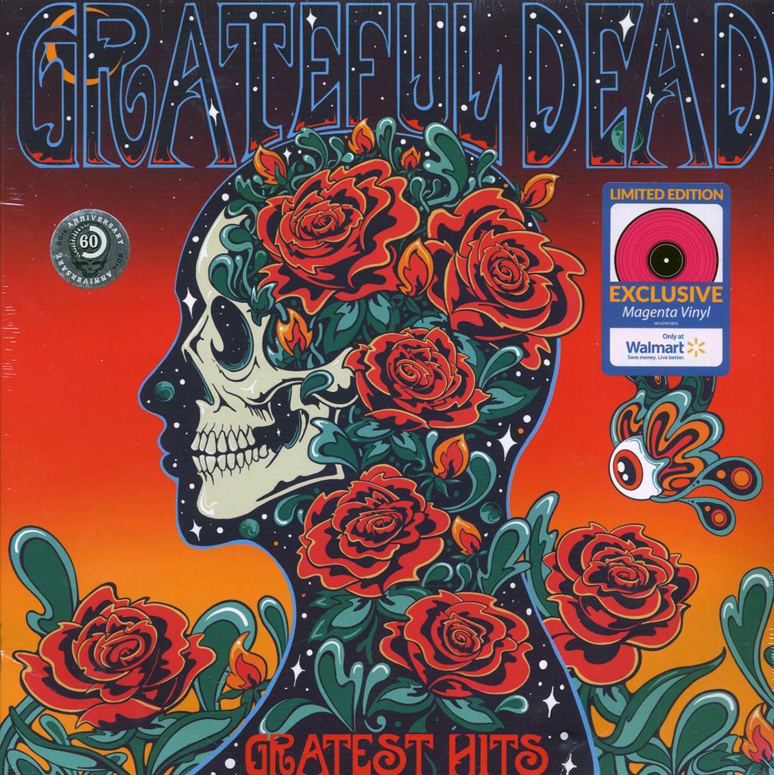 Grateful Dead - Gratest Hits (60th Anniv. Ed.) (ltd. ed.) (magenta vinyl) Vinyl Record