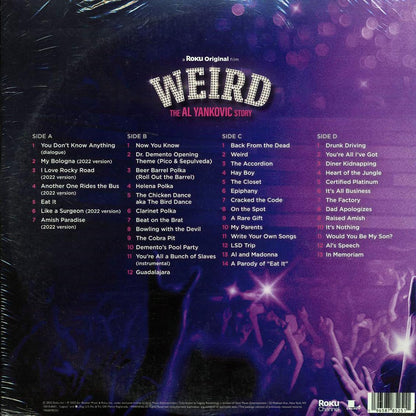 Weird Al Yankovic - Weird: The Al Yankovic Story Original Soundtrack (2xLP) (pink vinyl) Vinyl Record