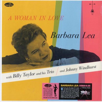 Barbara Lea, Billy Taylor And His Trio, Johnny Windhurst - A Woman In Love (+6 bonus tracks) (180g) Vinyl Record