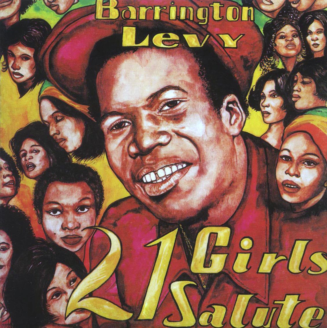 Barrington Levy - 21 Girls Salute Vinyl Record