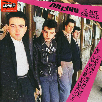 The Cure - Live At Hurrah's Nightclub, New York, April 15th 1980 (ltd. 300 copies made) (pink vinyl) Vinyl Record