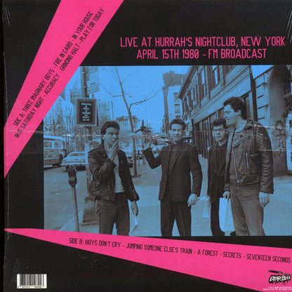 The Cure - Live At Hurrah's Nightclub, New York, April 15th 1980 (ltd. 300 copies made) (pink vinyl) Vinyl Record