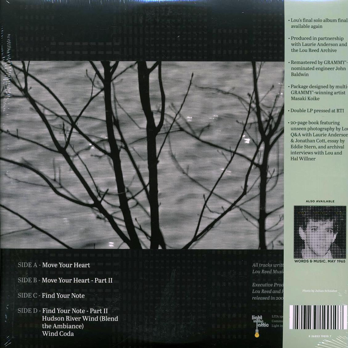 Lou Reed - Hudson River Wind Meditations (2xLP) (RTI press) Vinyl Record