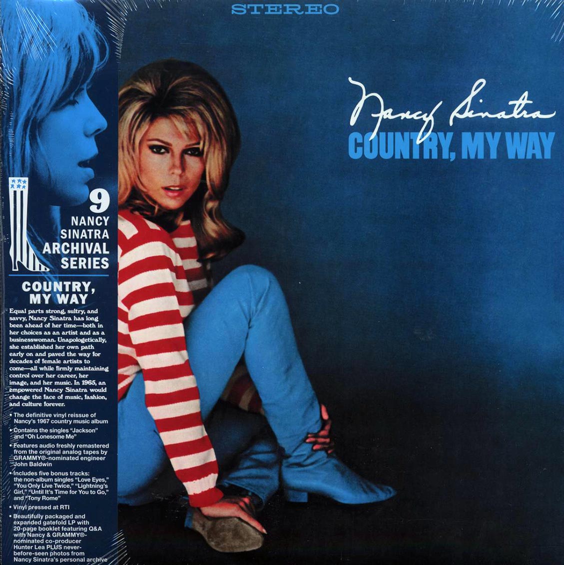 Nancy Sinatra - Country, My Way (+5 bonus tracks) (RTI press) Vinyl Record