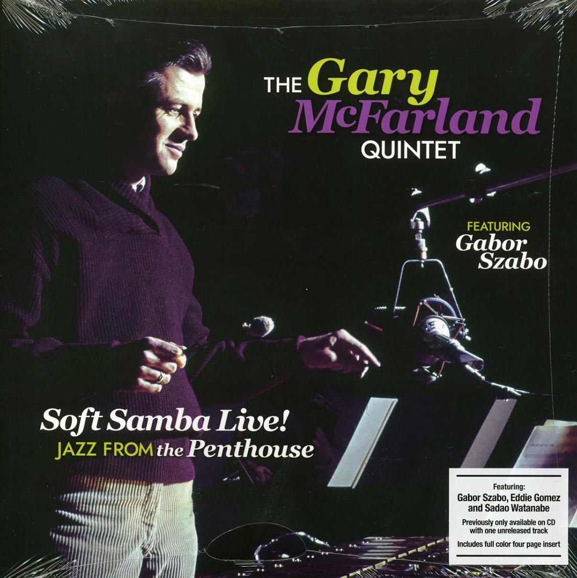 The Gary McFarland Quintet, Gabor Szabo - Soft Samba Live! Jazz From The Penthouse (ltd. ed.) Vinyl Record