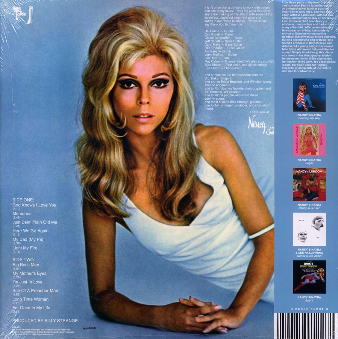 Nancy Sinatra - Nancy (blue vinyl) Vinyl Record