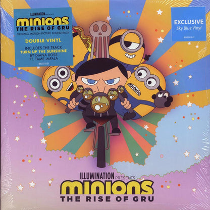 Diana Ross, Tame Impala, Brittany Howard, St. Vincent, Etc. - Minions: The Rise Of Gru: Original Motion Picture Soundtrack (2xLP) (sky blue) Vinyl Record