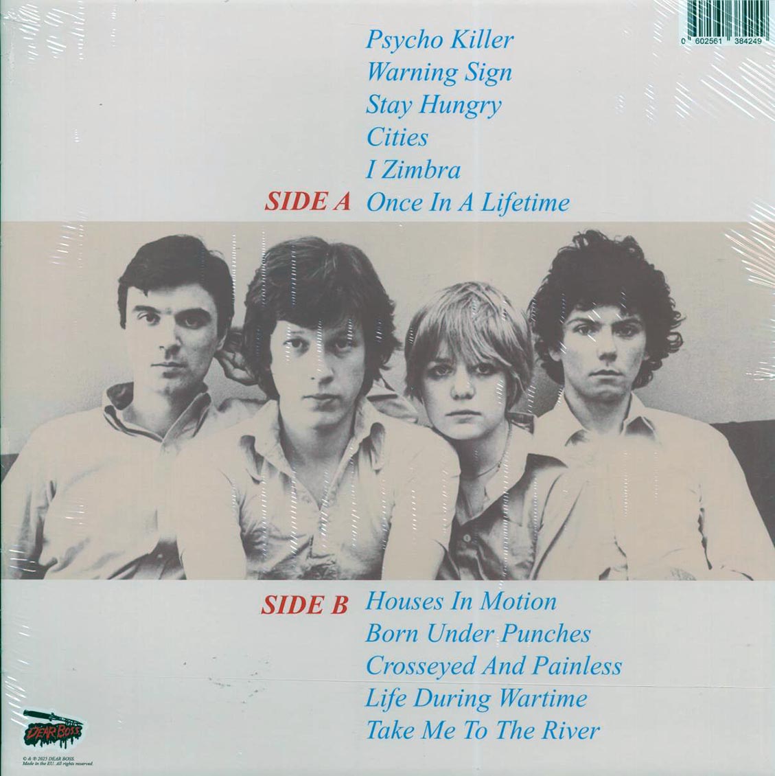 Talking Heads - The Warning Sign: Recorded Live At The Heatwave Festival, Mosport Park, Bowmanville, Ontario, Canada On August 23, 1980 (ltd. 300 copies made) (blue vinyl) Vinyl Record