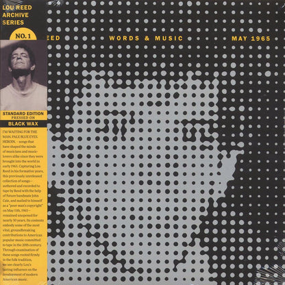 Lou Reed - Words & Music, May 1965 (RTI press) Vinyl Record