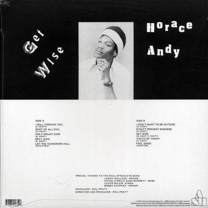 Horace Andy - Get Wise Vinyl Record