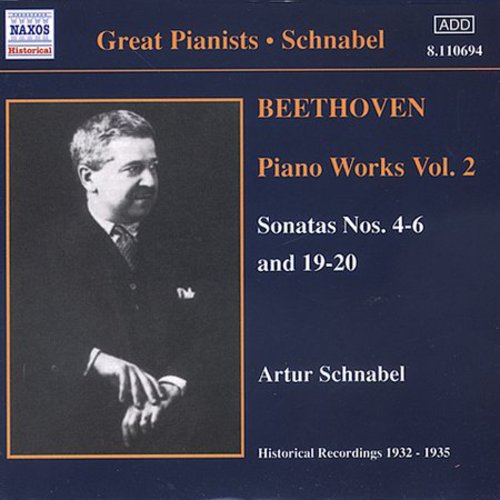 Schnabel / Beethoven - Great Pianists: Artur Schnabel - Music CD