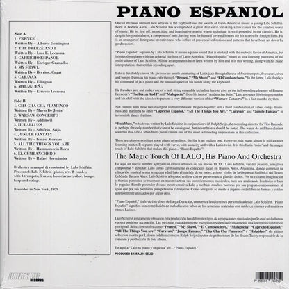 Lalo Schifrin - Piano Espanol Vinyl Record