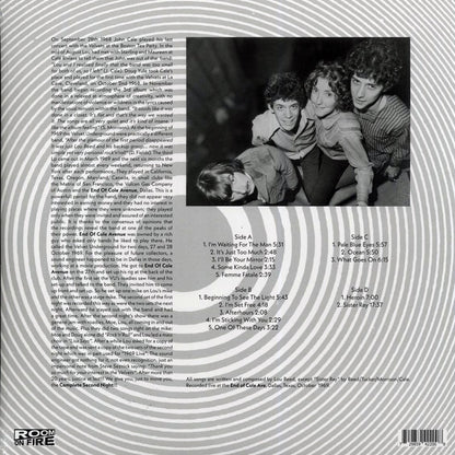 The Velvet Underground - Live At End Cole Ave 1969 (2xLP) Vinyl Record