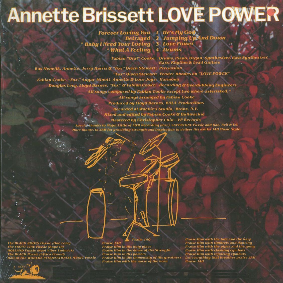 Annette Brissett - Love Power Vinyl Record