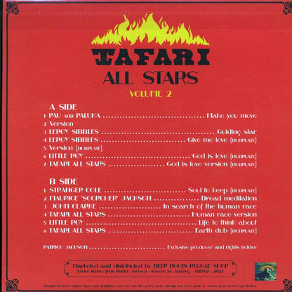 Little Roy, Leroy Sibbles, John Clarke, Tafari All Stars, Etc. - Rarities From The Vault Volume 2: Early Recordings And Dubplates Vinyl Record