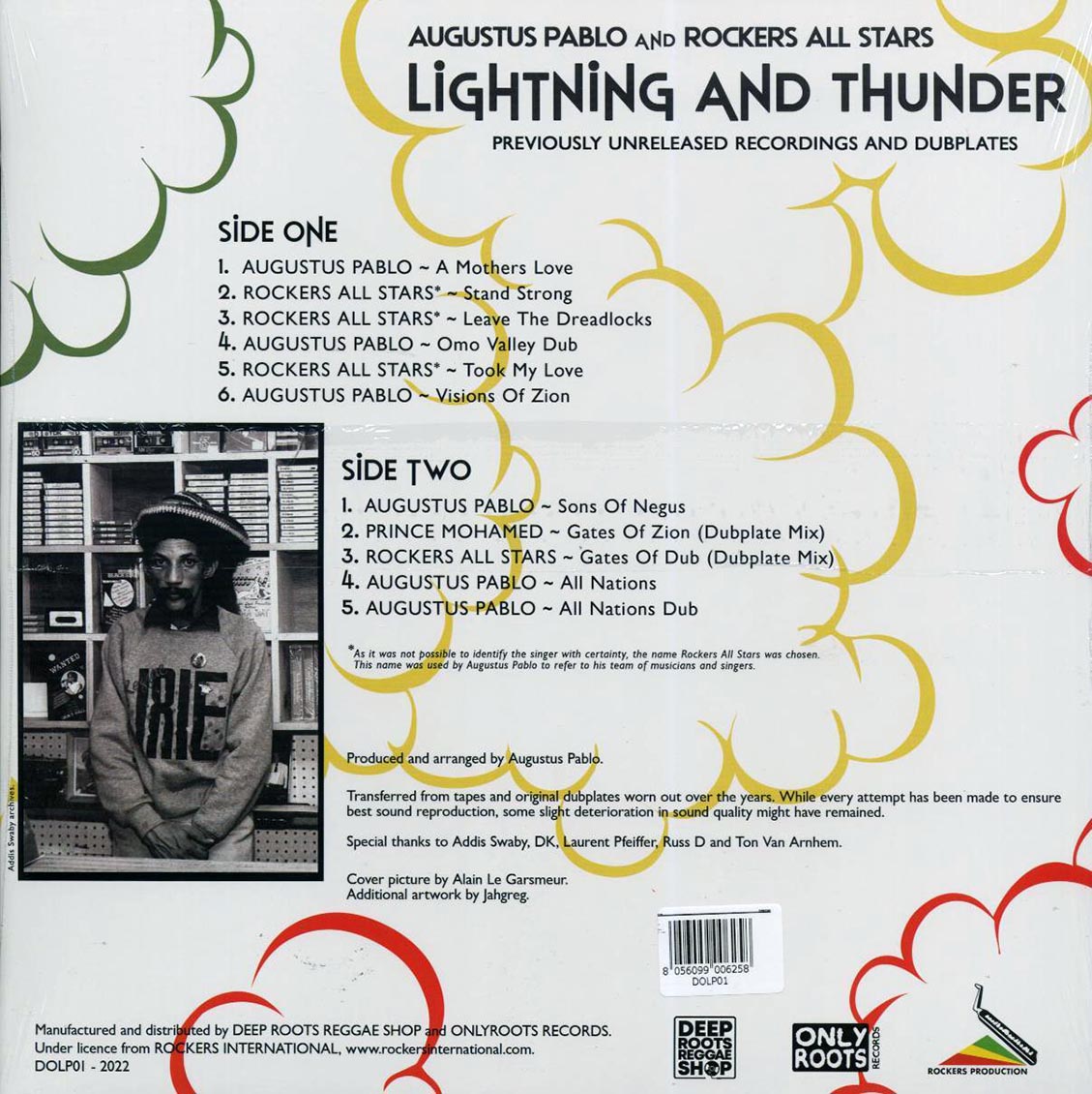 Augustus Pablo, Rockers All Stars - Lightning And Thunder: Previously Unreleased Recordings And Dubplates Vinyl Record