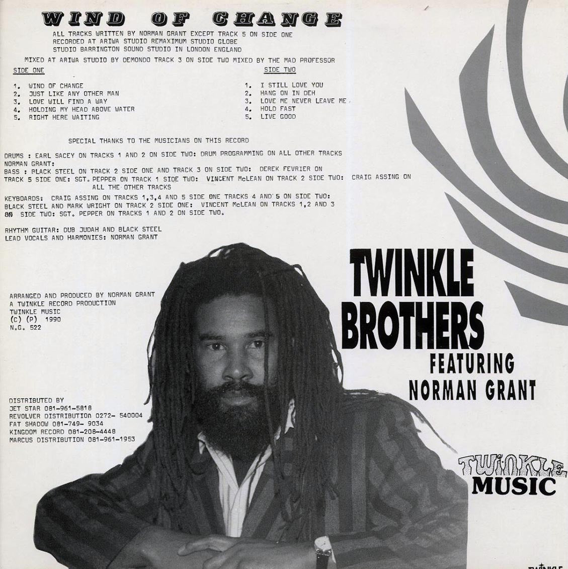 Twinkle Brothers - Wind Of Change Vinyl Record