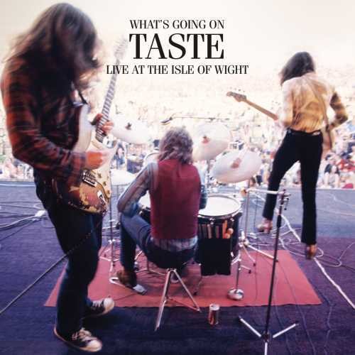 the album cover for Taste - What's Going on Taste Live at the Isle of Wight