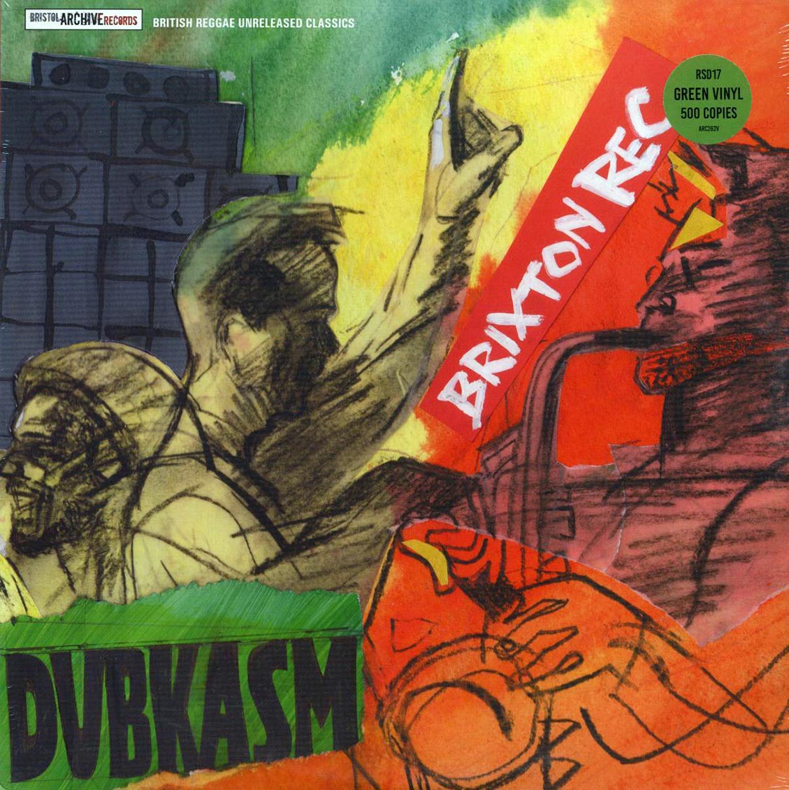 Dubkasm, Tena Stelin, Lidj Xylon, Ras Addis, Etc. - Brixton Rec (RSD 2017) (green vinyl) Vinyl Record