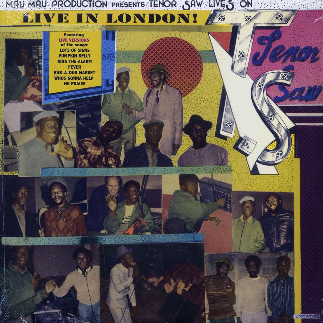 Tenor Saw - Live In London: Tenor Saw Lives On Vinyl Record