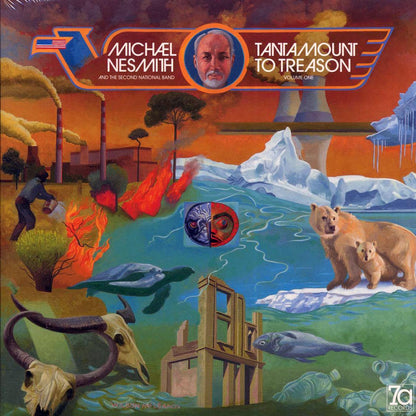 Michael Nesmith & The Second National Band - Tantamount To Treason Volume One (+4 bonus tracks) (180g) (blue/white splatter vinyl) (deluxe edition) Vinyl Record