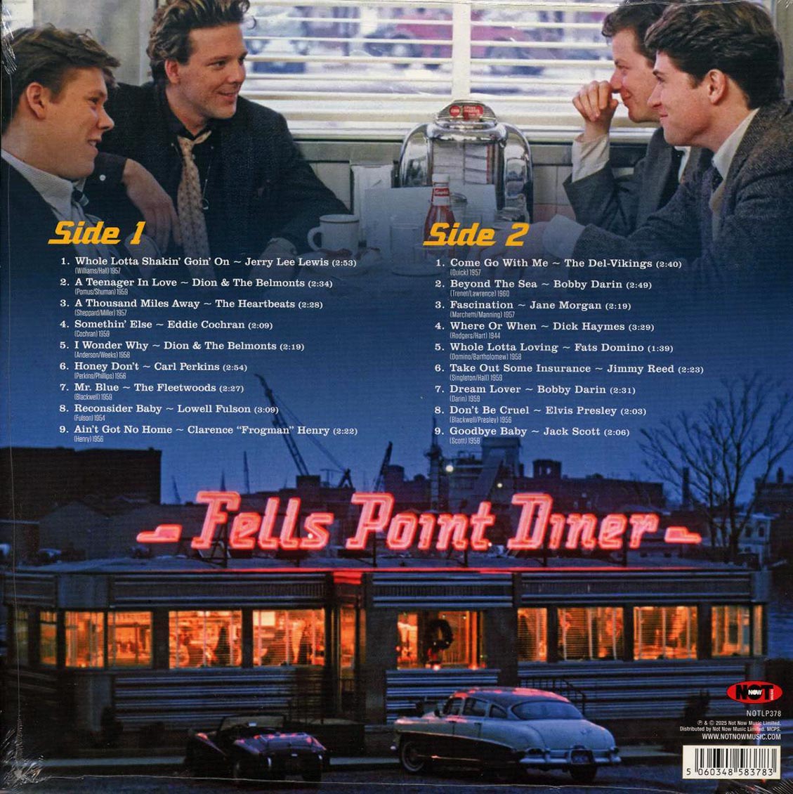 Jerry Lee Lewis, Dion & The Belmonts, Carl Perkins, Lowell Fulson, Etc. - Diner: Music As Featured In The Original Motion Picture (180g) (pink vinyl) Vinyl Record
